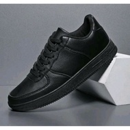 HITAM Black School Shoes Black Casual Shoes Black Shoes Hits Black Shoes Girls Black Shoes cowo