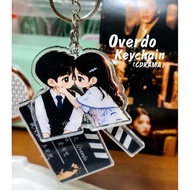 这一秒过火Overdo CDrama Keychain -Zhang Linghe Wang Churan Keychain