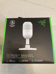 Razer Seiren V3 Mini 白色 USB 麥克風 condenser microphone 電容咪