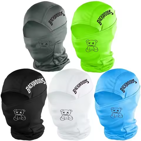 1/2/5PC Breathable Face Mask, Face Protection Head Cover, Unisex Fashion Trend Street Style Face Cov