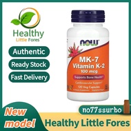 NOW Foods MK-7 Vitamin K-2 100mcg 120 Veg Capsules-RBO