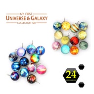 Universe Galaxy Advent Calendar 24 Days Christmas Advent Calendar Space Planet Collections Gift Box for Kids