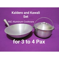 Kaldero and Kawali Set (good for 3 to 4 person) S3/F3