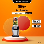 Ninja Personal Blender, Pro-Extractor Blades,2 On the Go Cups,500ml & 600ml, BPA Free,Recipe Book & 