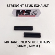 NLK Stud Exhaust M8 Strenght Hardened Stud 50MM/60MM (Set)