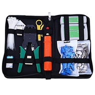 Network Cable Tester Wire Crimping LAN RJ45 RJ11 Tool Set