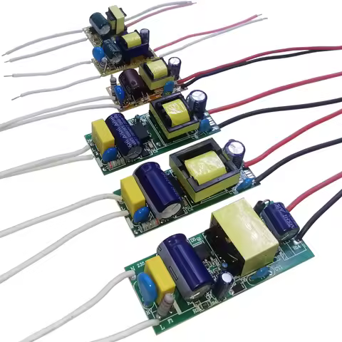 1-3W 4-7W 8-12W 15-18W,20-24W,25-36W LED driver power supply built-in constant current Lighting 110-