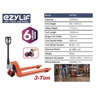 Ezylif HPT (3-Ton) 3,000kg Hand Pallet Truck