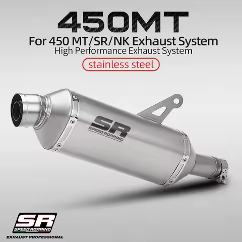 For 450MT 450SR 450NK motorcycle exhaust systems stainless steel pipe Exhaust DB Killer muffler