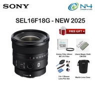 Sony FE 16mm F1.8 G full-frame ultra-wide prime lens - SEL16F18G