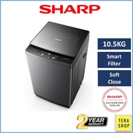 【FREE SHIPPING】Sharp ESX1021 10.5KG Top Load Washing Machine Mesin Basuh