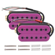 Electric Guitar 12 Adjustable Hex Screw Dual Coil Pickup for 6String Guitar Coil Splitting Pickup N7