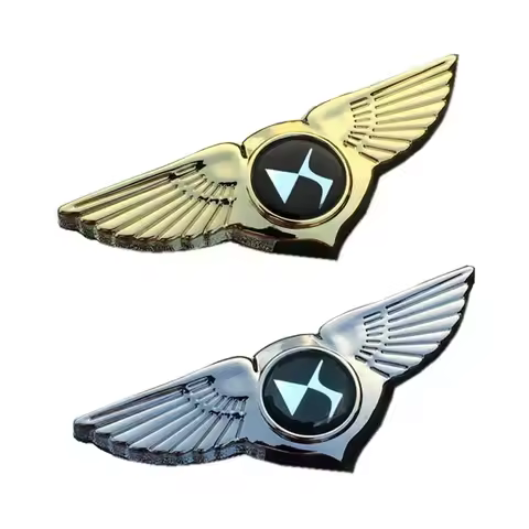 Car Body Badge Sticker Wings Emblem for Citroen DS3 DS5 DS4 C1 C4 Picasso C3 C5 Berlingo Jumper 2cv 