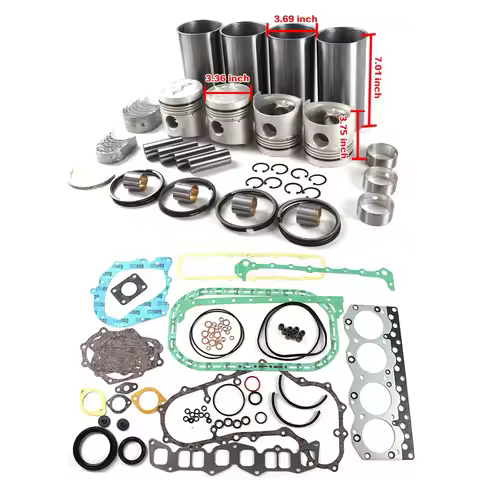 C240 C240PKJ C240PKG Engine Overhaul Rebuild Kit Set For TCM Komatsu Forklift Truck Rebuilding Kit F