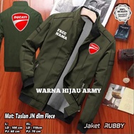 CUATOM RUBBY WINTER JACKET/ Ducati BOMBER/ Ducati CUSTOM SCREEN-PRINTED VEST/ Ducati NEWEST JACKET/ 