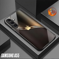 Softcase Samsung A55 Glossy Casing Samsung A55 - Shiny Glass Case - Custom Casing - Glass Case - Acc