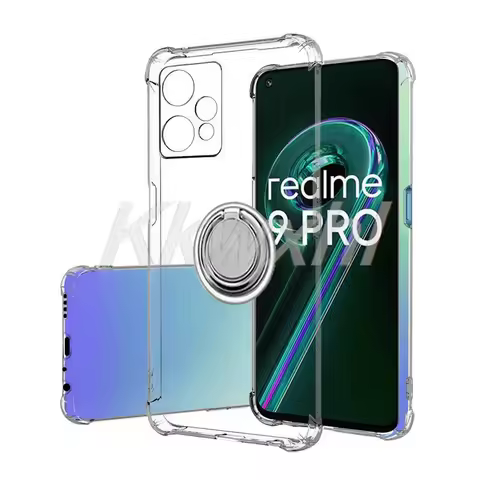 For Realme 9 Pro 5G Q5 V25 K10x OnePlus Nord CE 2 Lite 5G Racing Back Ring Holder Bracket Phone Case