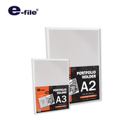 file Portfolio Transparent Holder A2 And A3 Sizes e-file And Band Isomars