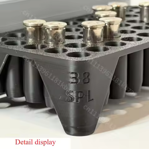 38 Special Bullet Storage Box 3D Printing Box for Military Fans Gift Desktop Collection