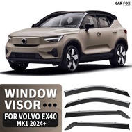Suitable for Volvo EX40 Rainproof Rainshield Rearview Mirror Rain Eyebrow VOO EX40 Window visor