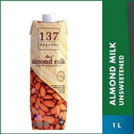137 Degrees Almond Milk Unsweetened 1 liter