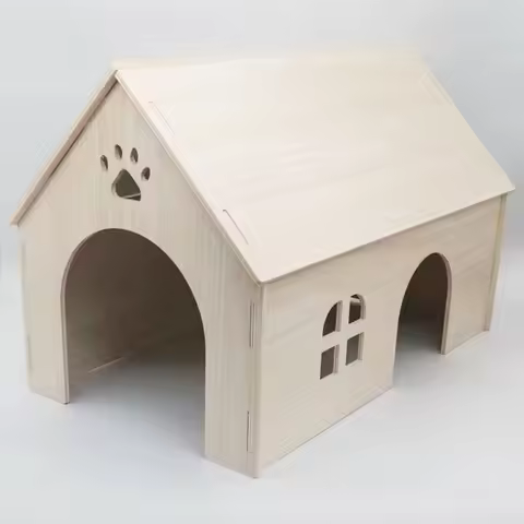 Dragon Cat Wooden Nest Wooden House Demon King Squirrel House Dragon Cat Guinea Pig Squirrel Nest Du