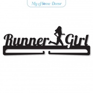 "Runner Girl" Medal Display Hanger Holder