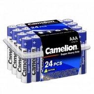 Camelion - 【24粒】(藍色)AAA/AA高能碳性電池(R03P-PB24B)(軟/硬盒裝)