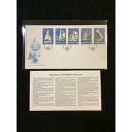 1991 Guernsey Centenary Of The Guernsey Yacht Club First Day Cover
