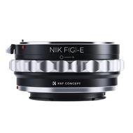 K&F Concept Lens Mount Adapter Compatible with Nikon G AF-S F AIS AI Nikkor F Mount G-Type D/SLR Len