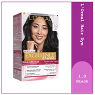 Loreal Paris Excellence Creme Hair Dye L'Oreal Hair Dye #1.0 Black
