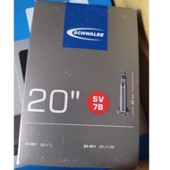 Schwalbe SV7B 20 inch Inner Tube 23-451 25-451