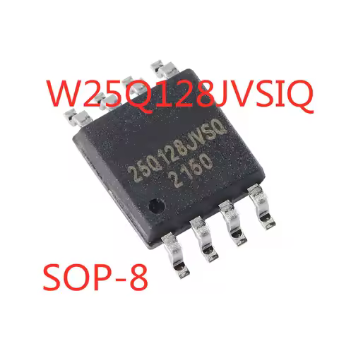 5PCS/LOT 100% Quality W25Q128JVSIQ W25Q128JVSQ 25Q128JVSQ 25Q128 SOP-8 SMD 128Mbit 16M memory IC chi