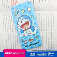 Soft Case Oppo A53 2020 Karakter Doraemon TPU Case Bahan Karet Silikon Kesing Hp