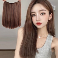 Super Natural Straight Clip-in Hair – 45/60cm Long, Smooth Like Real Hair, Easy to Clip, Easy to Bea
