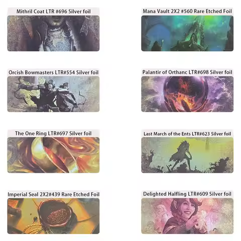 Magical Proxy Cards for entertainment EDH Games TCG Card Foil And Non Foil DIY Rare Etched Foil Pala