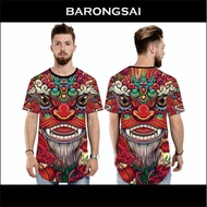 Barongsai longline T-Shirt