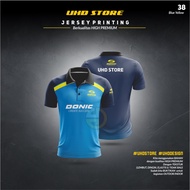 DONIC DONIC's latest blue collared ping pong Jersey