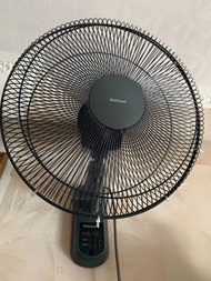 16"掛牆風扇Panasonic連遙控（正常操作，索帶代替了外扇圈）