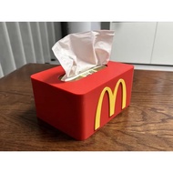 McDonald's Fries Tissue Box - Unique McD Bag-Shaped Tissue Box & French Fries