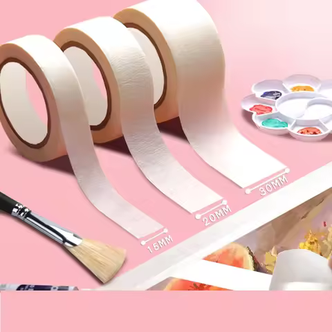 20M Automobile Handwritten Protect The Wall Painting White Paper Drawing Adhesive No Trace Masking T