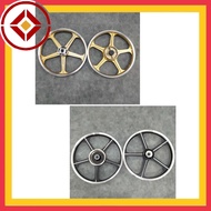 SPORT RIM KAYAMA GTO RXZ SIAP BEARING BUSH 5 BATANG 160X160 GTO22 RXZ 135 RXZ135 GOLD BLACK