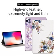 Fashion Tablet Protective Case For Samsung Tab SPARK Pro 10.1'' 2023 Blooming Beautiful Flowers Flip
