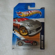 Hot Wheels Nissan 350Z Fairlady HW Heet Fleet 12 JDM US Card 2012