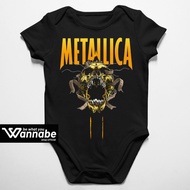Metallica 8 band baby Jumper | Baby Clothes | Jumper Baby 0 - 12 months | Band T-SHIRT