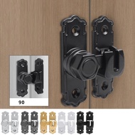 Wooden door lock rotates 90/180 degrees, made of monolithic cast alloy