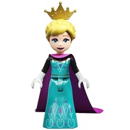 Original Lego Disney Princess - Coronation Elsa (Dark Turquoise Dress and Magenta Cape Frozen 43197 