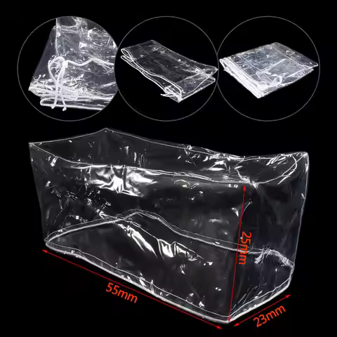 1Pcs PVC Clear Dust Cover RC Car Storage Display Dustproof for 1/10 Rock Crawler TRX4 SCX10 III Defe
