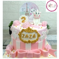 Kue Ulang Tahun Kucing / Cat Cake / Kitty Cake / Kue Ultah Kucing