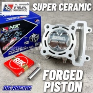 NLK PERFORMANCE RACING BLOCK Y15ZR LC135 57 60 62 63mm 65mm Dome forged piston/ NLK BLOCK RACING ULT